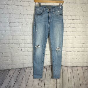 Joes Jeans Womens 29 Flawless The Charlie Light Wash Hi rise Skinny Ankle FLAW
